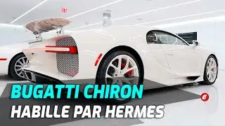 Manny Khoshbin's One-Off Bugatti Chiron Habill&eacute; Par Herm&egrave;s