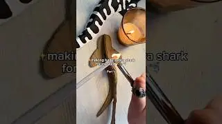 🦓🥹🦈 ZEBRA SHARK Tutorial 😍 for my wall 🐬 Cardboard Craft | DIY Shark Tutorial #cardboard #diy