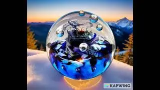 Caithness Myriad (AMETHYST) Paperweight from Oban Studios SCOTLAND 1978