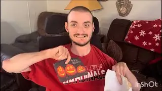 Watch me try to open this Halloween card from my grandma. It shows how I struggle. ￼with fine motor 