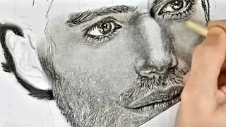 Realistic Henry Cavill Drawing | Step by Step Face Sketch
