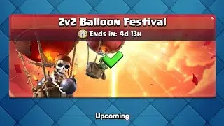 Clash Royale :- 2v2 Balloon Festival!! 🎈 (Match 5) #shorts