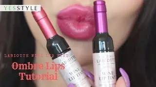 LABIOTTE Chateau Labiotte Wine Lip Tint - Ombre Lips Tutorial | YesStyle Korean Beauty