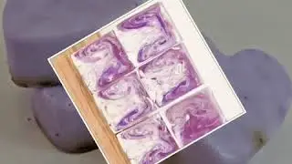Lavender soap purple