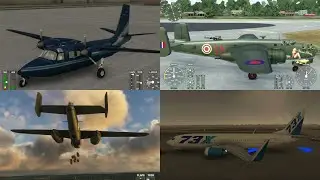 Testing Aircraft For MSFS 2020: Triple Test Twist - AC500s, B-25 Mitchell & B73X 737-800