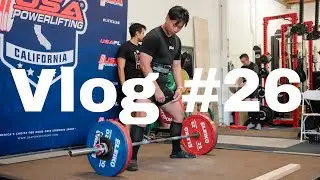 my first powerlifting meet (vlog #26)