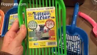 Ragdoll Cats Receive Litter Lifter Litter Scoops for Favorite Cat Products Video - Floppycats