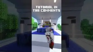 🏠 How to BUILD a MODERN HOUSE with a small POOL *EASY* | 🎬 Minecraft Short
