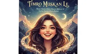Timro Muskaan Le||Nepali modern romantic song🎵||Karan Chhetri Basnet Musical AI||2025||Music Video||