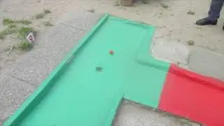 tur til minigolf ved saksild strand