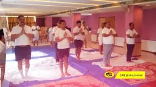GAIL Yoga Video for GAIL@Vibrant Gujarat 2017