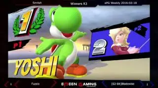 Smash @ TTH - Fuzzio (Yoshi) Vs. [62-Bit]Bladewise (Rosalina) (Winners R3) - Sm4sh