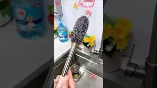 Long Handle Bottle Cleaning Brush &ndash; Stainless Steel Scrubber for Water Bottles, Containers/#shorts