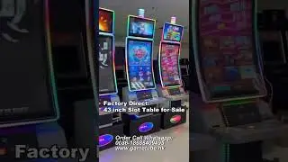 Factory Direct Price Down Down 43 inch slot table gaming machine for sale by HomingGame #slotgame