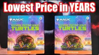 Prerelease Kit Price Lowest in Years | TMNT