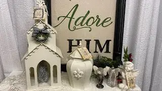 How to Upcycle Thrifted items for Christmas Decor