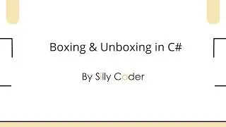 Boxing Unboxing