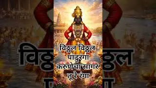 विठ्ठल विठ्ठल पांडुरंगाकरुणेचा सागर तू रे रंगा