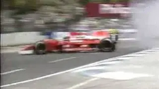 F1 - Jyrki J&auml;rvilehto horrible crash