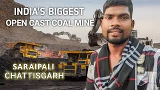 Asia's biggest open cast coal mine tour Coal mining process saraipali , SECL coal mine Chhattisgarh