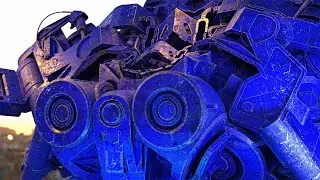 Creating scratched, worn edges and mixed materials in Houdini and Redshift