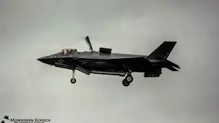 Loud Roar Of The F-35 Hovering | RIAT 2016 | (OVEREXPOSED)
