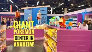 Giant Pokemon Center Pop-up