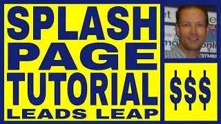 [TUTORIAL] Leads Leap Review - Splash Page - FREE Lifetime Membership.