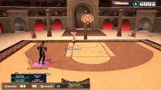 NBA 2K25 BLOCK LEADING TO A FADAWAY 3