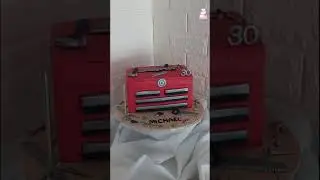 It's CAKE! Snap-on Toolbox cake design  #shorts Cake decorating ideas - Sugarpot Delights