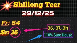 Shillong Teer Common Number Today || Shillong Teer Result #shillong  🎯😀