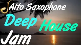 Deep House Alto Saxophone Backing Track Jam in G Minor | Improvisation