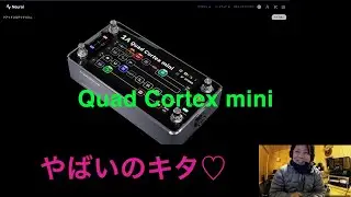 Quad Cortex mini 速報 / ホールズワーシアンの機材選び