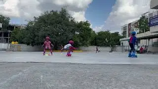 Learn Skating with Aaradhya | Kids Training, Practice & Outdoor Fun 🏅 #skating  #game #sports #2025