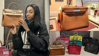 Angel Reese Shows Off Her 2026 Additions To Her Birkin Bag Collection! 👜