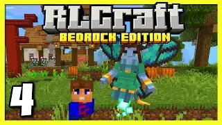 RLcraft Minecraft Bedrock  Update  -  Ep4   Xp Grind   #rlcraftbedrock