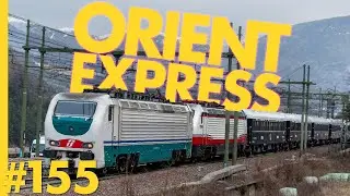 #155 Makros und Orient Express  an der Abzw. Pustertal bei Franzensfeste an der Brennerbahn