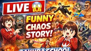 🔴 LIVE Sakura School Simulator Gameplay | Funny & Crazy Moments 😂