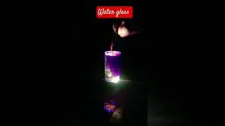 water magic glass #haldi #ujala neel#viral#video#water #glass #video #
