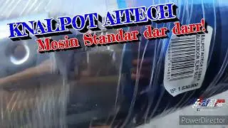 Knalpot Aitech Blue moon Ninja R Rr 150