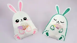 Hasent&uuml;ten basteln - Ostern basteln - Ostergeschenke selber machen | Basteln mit papier