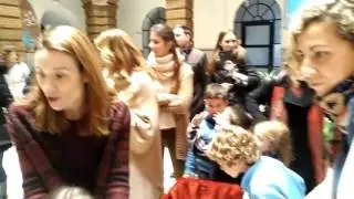 Visita de los SSMM. Reyes Magos de Oriente. Colegio La Presentación de Granada