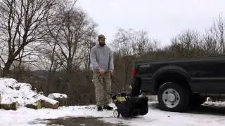 TORO/LAWNBOY SINGLE STAGE SNOWBLOWER SERVICE OF MACHINE.