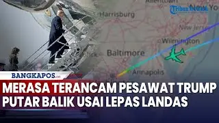 Update Konflik Dunia: Pesawat Trump Dalam Bahaya Tiba-tiba Putar Balik, Perancis Ogah Tunduk