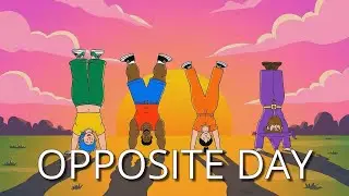 G Team Kids - Opposite Day 🎵 | (Funny Kids Song About Opposites)