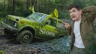 Przywracamy do życia porzucone auto Shreka! Jak wylądowało w bagnie?