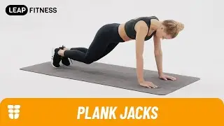 How to Do：PLANK JACKS