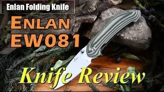 Review of the Enlan EW081 liner lock WATERMELON knife.  I mean, it looks like a watermelon.