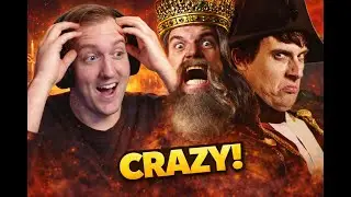 This was CRAZY!! ERB: Napoleon vs. Charlemagne Reaction
