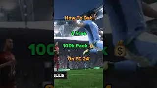 How To Get A FREE 100K Pack On EAFC 24!!! #fifa #eafc24